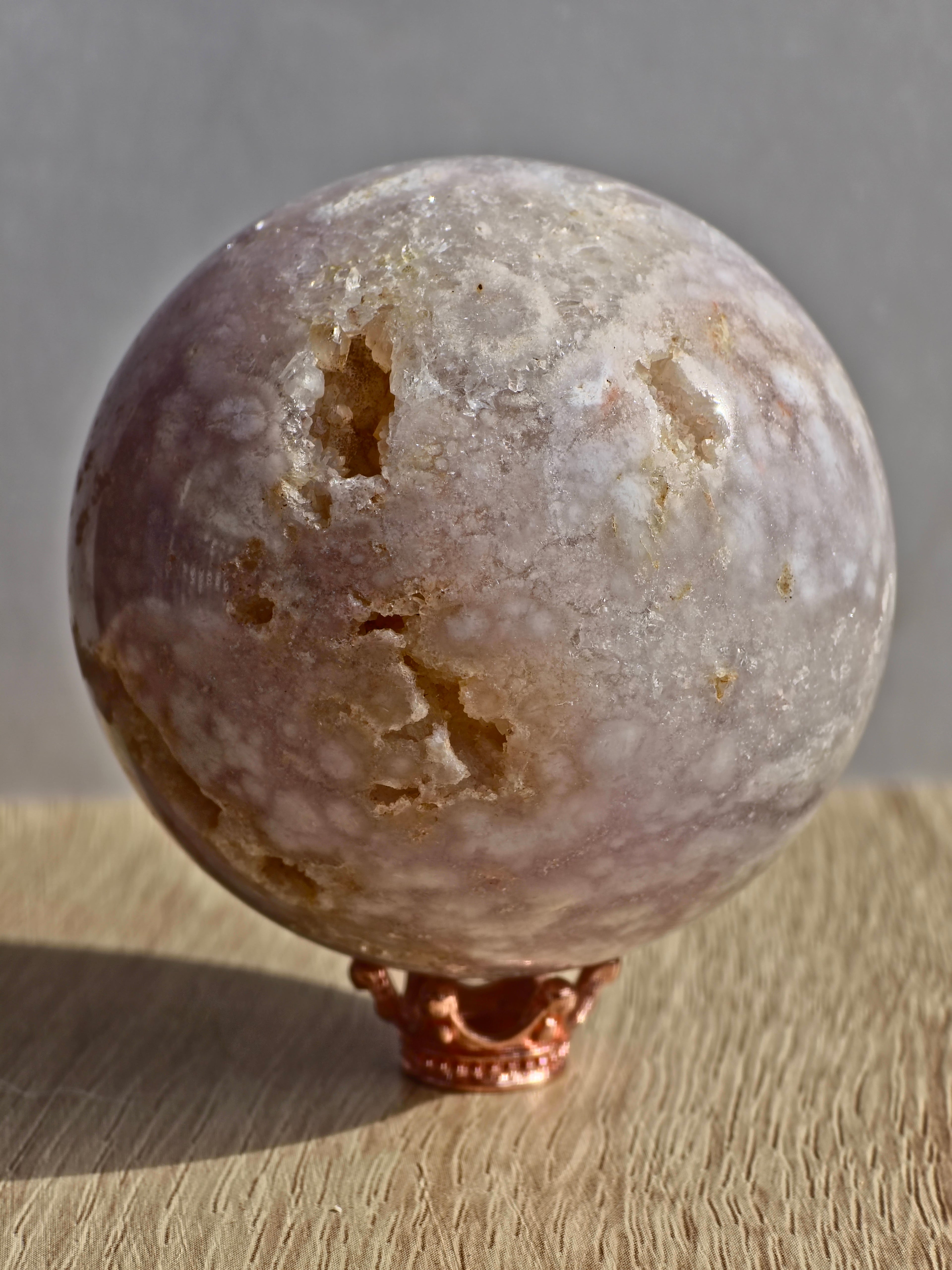 Pink Amethyst Sphere