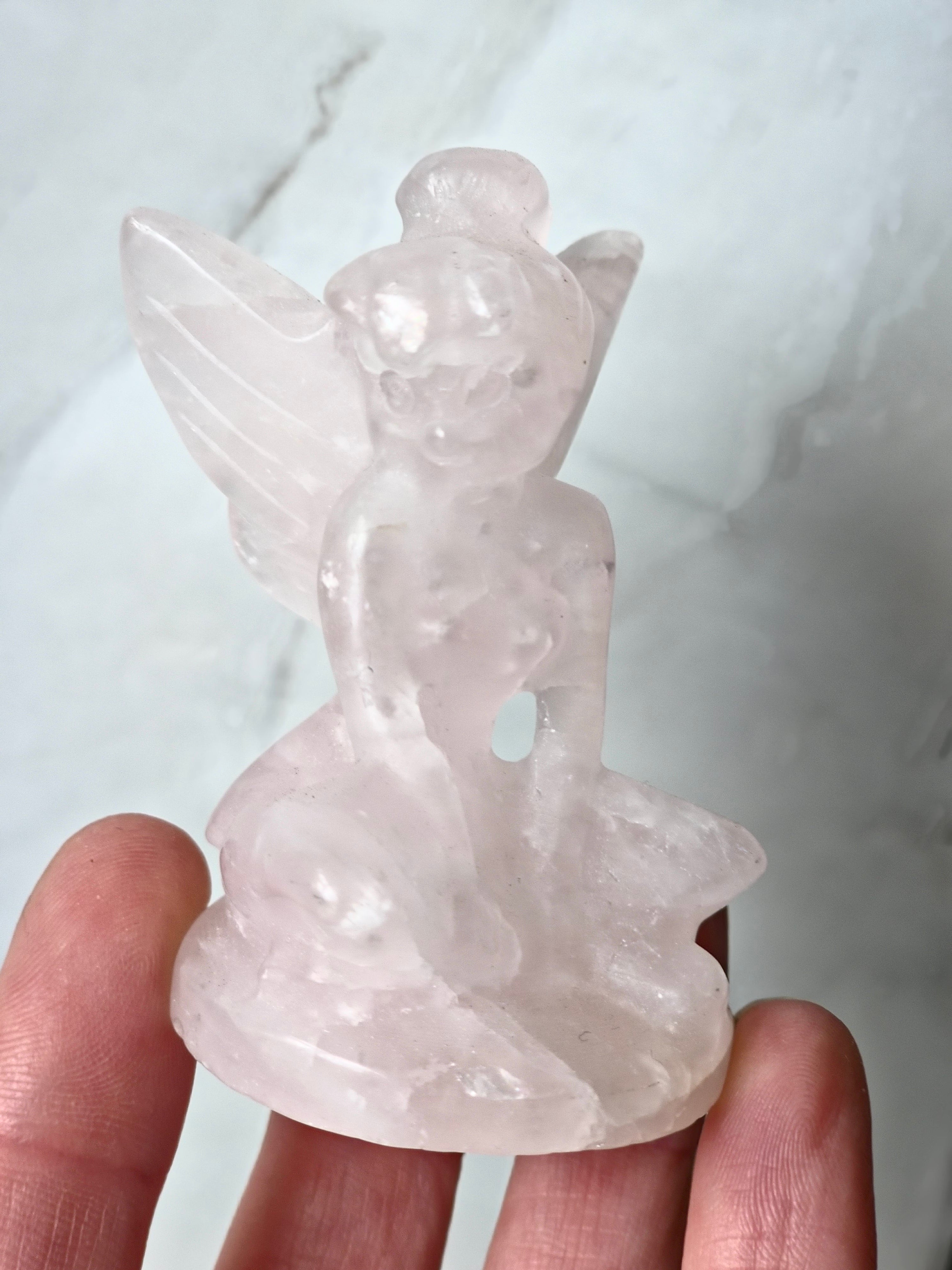 Rose quartz Tinkerbell