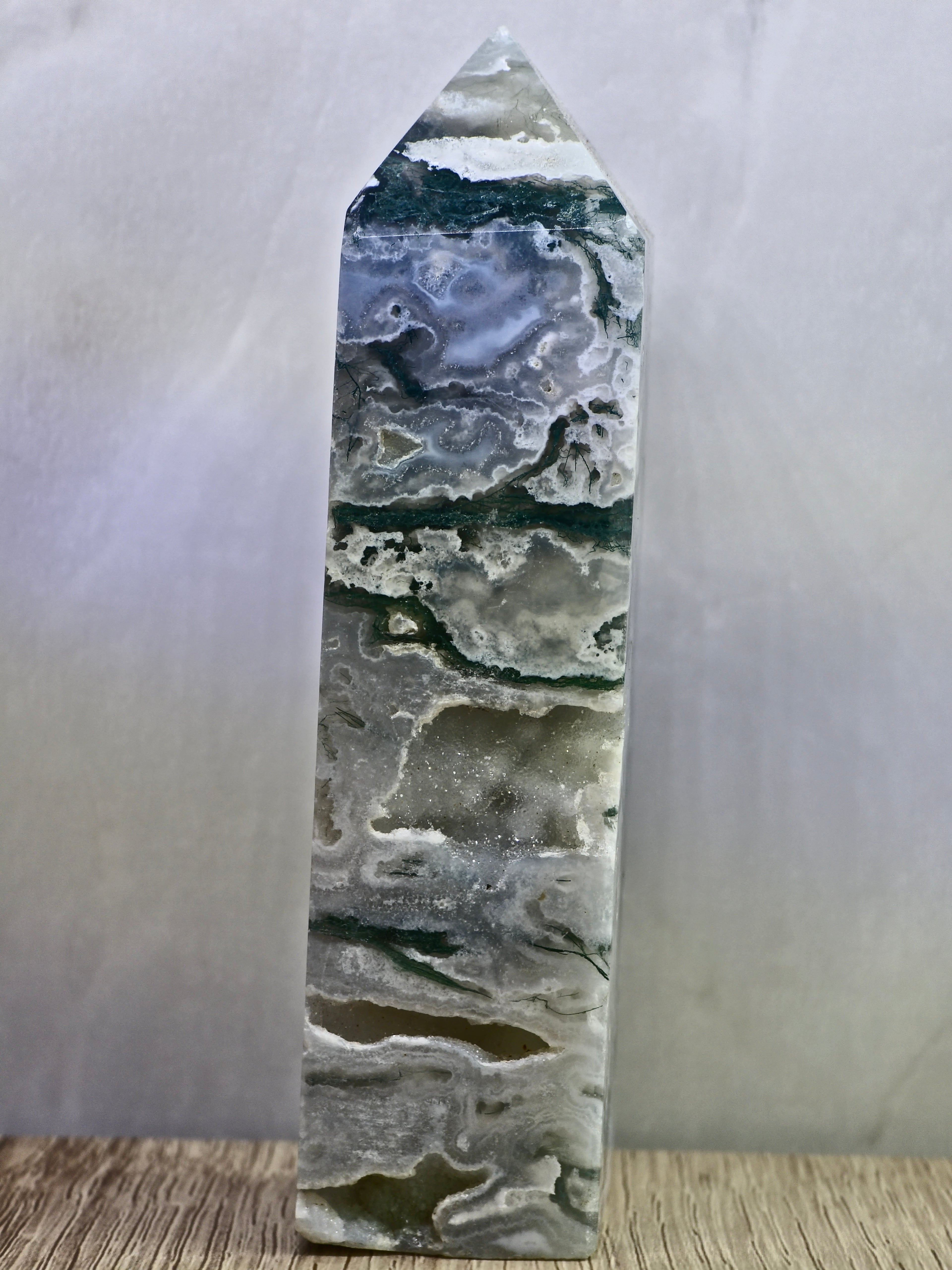 Moss Agate tower