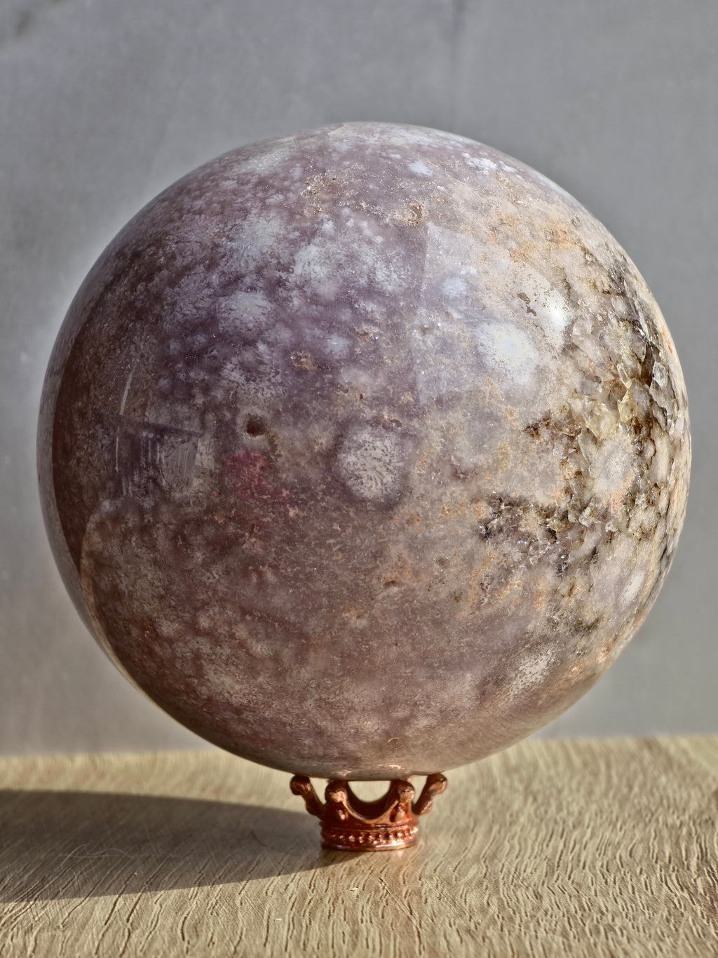 Pink Amethyst Sphere