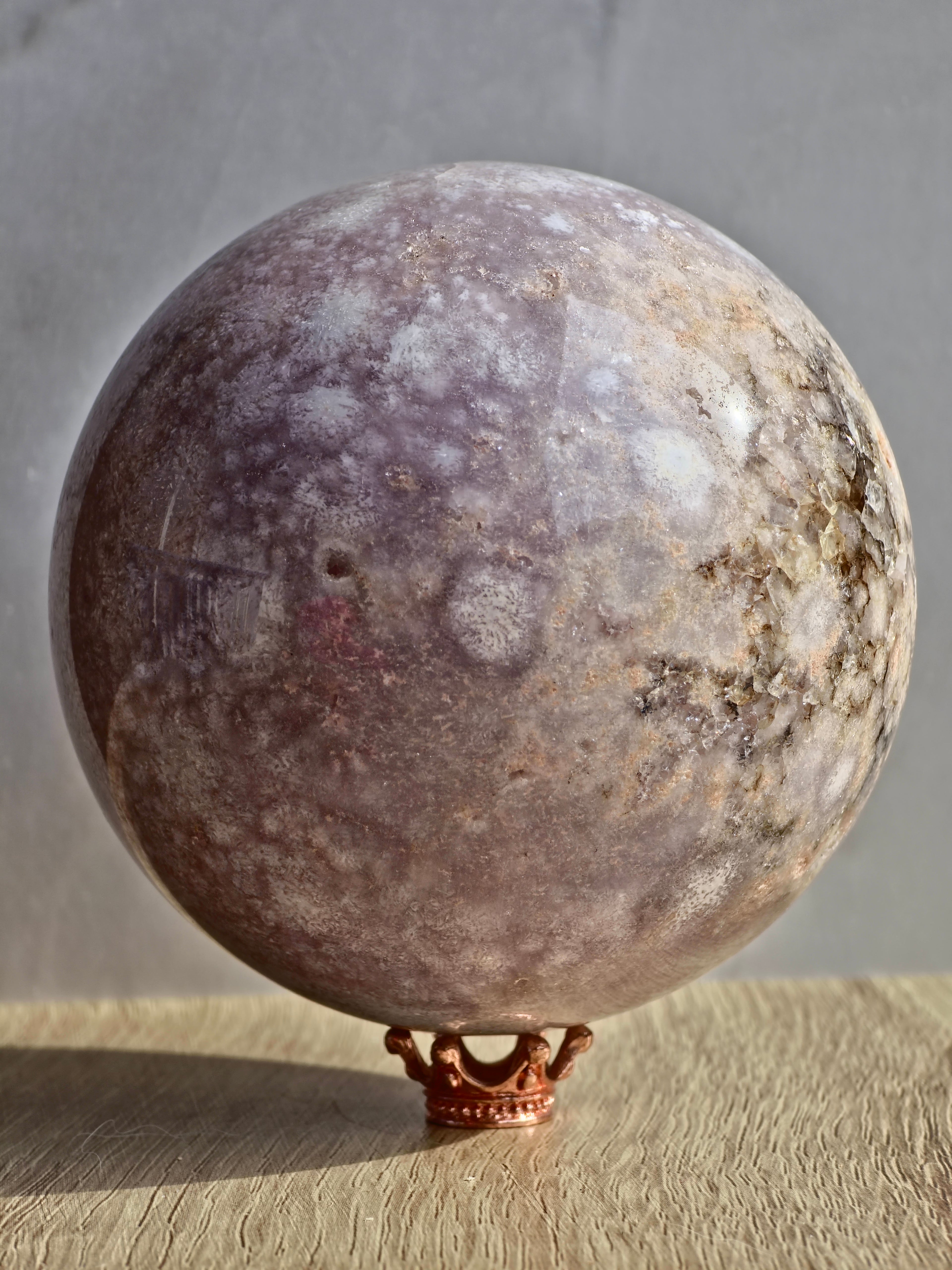 Pink Amethyst Sphere