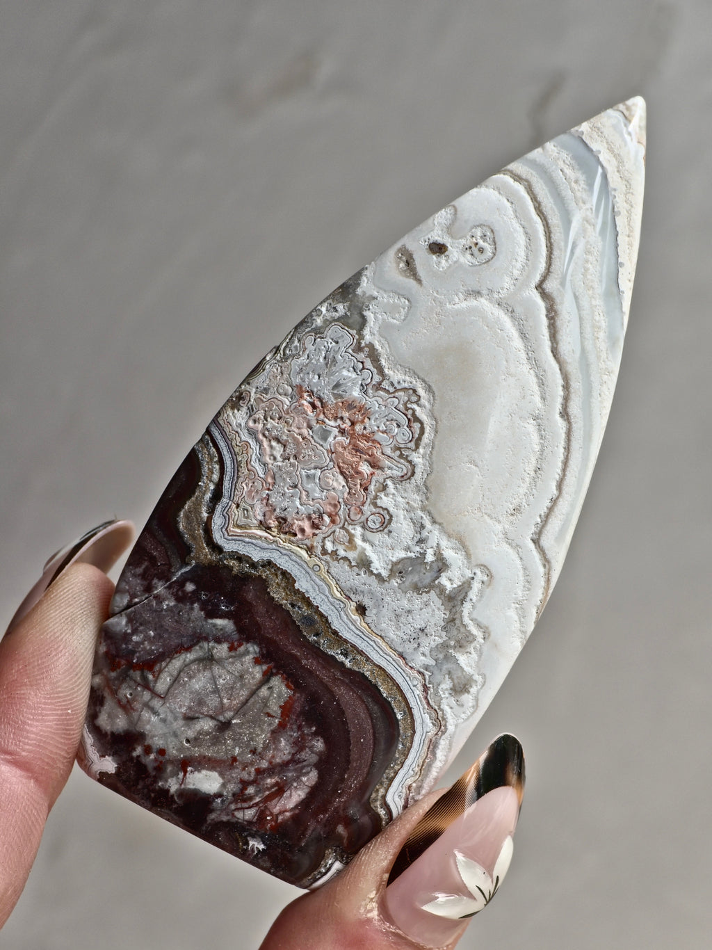 Mexican Lace Agate Flame