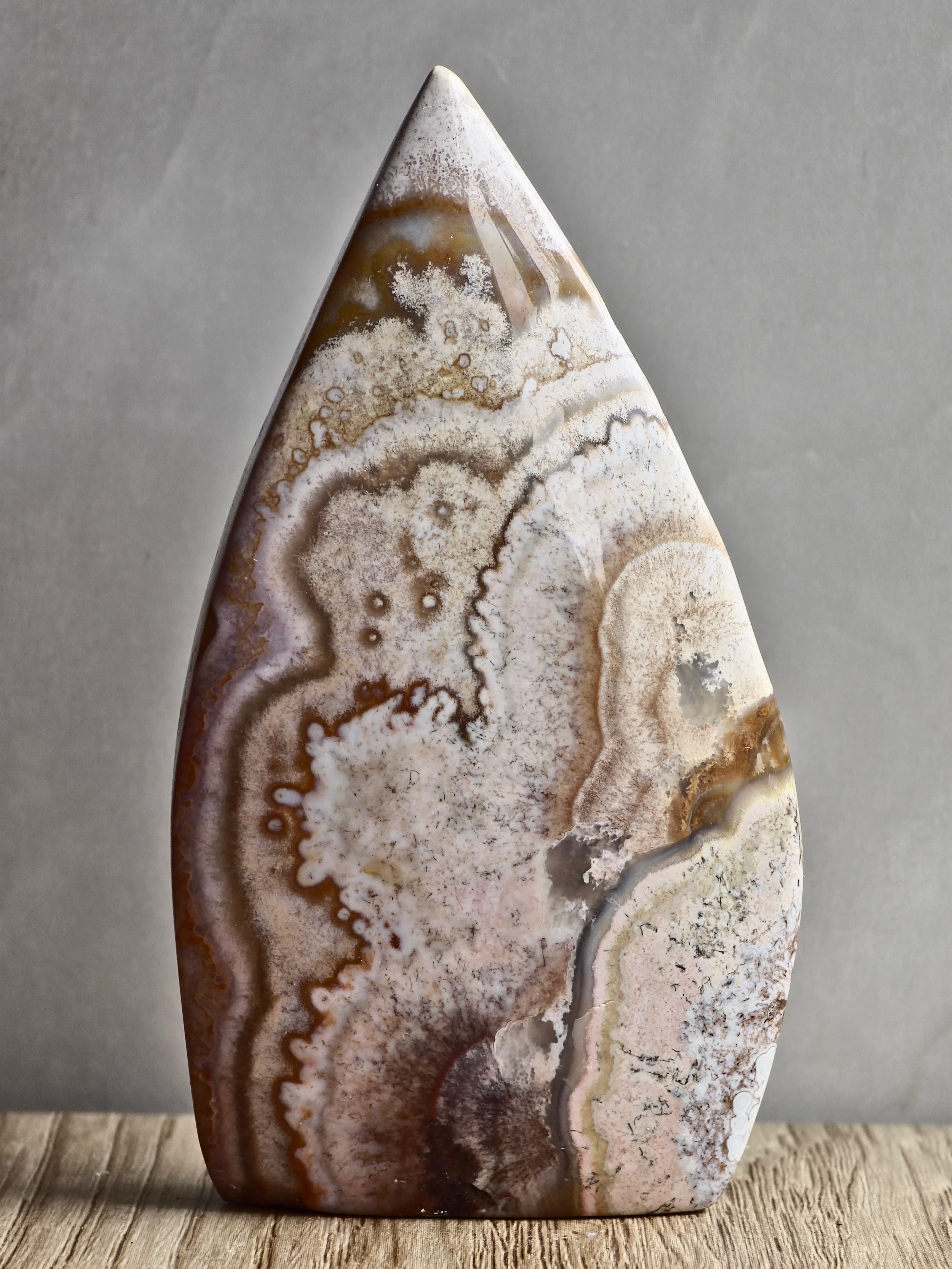Mexican Lace Agate Flame