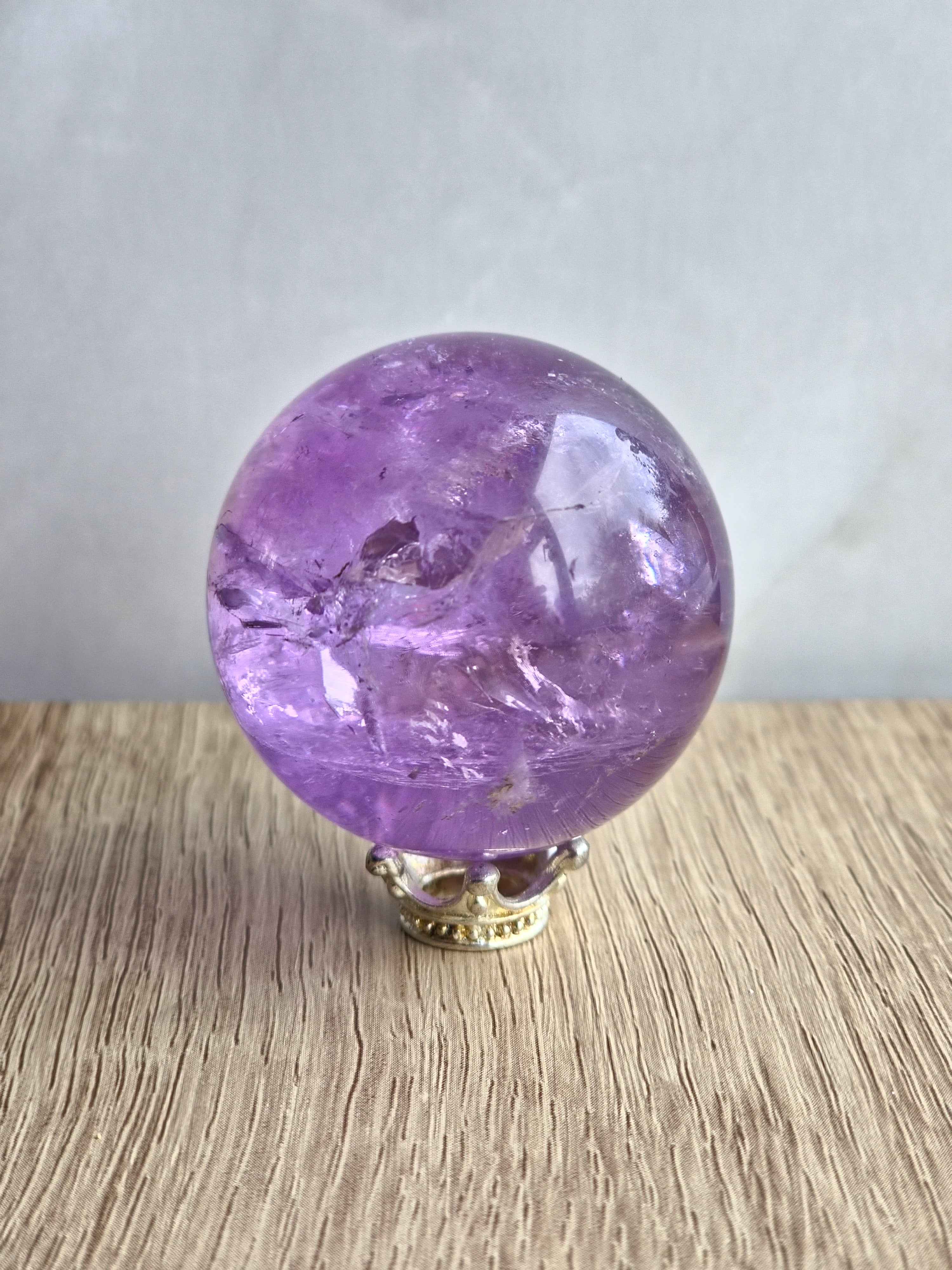 Amethyst sphere