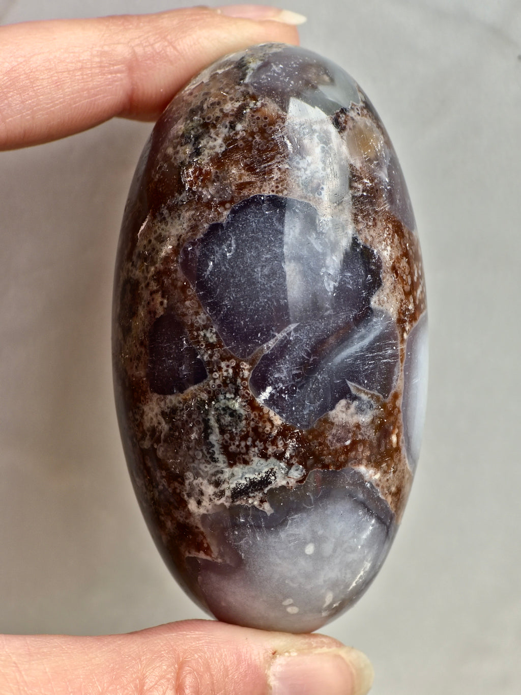 King Cobra (Orbicular) Indian Jasper Shiva Lingham