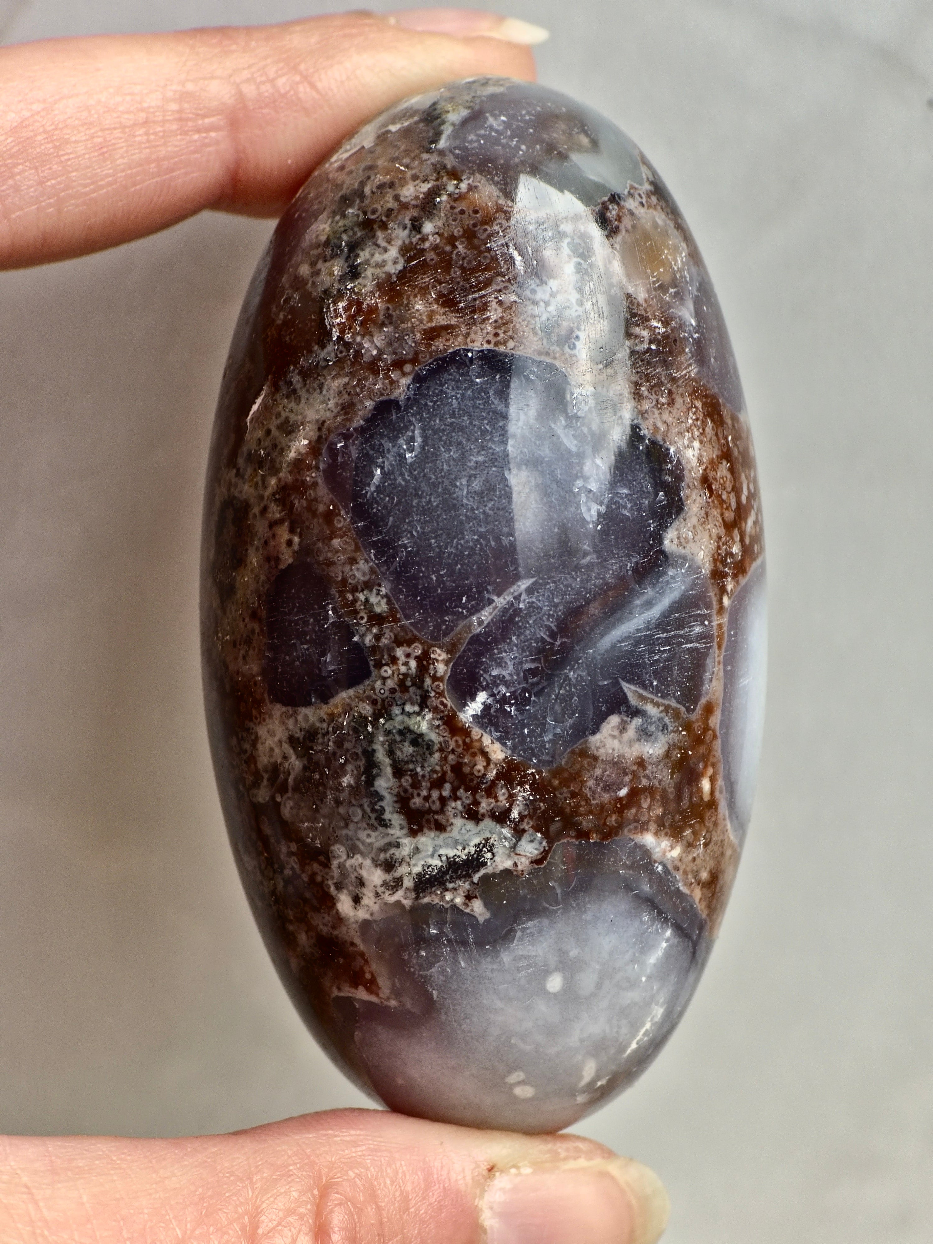 King Cobra (Orbicular) Indian Jasper Shiva Lingham