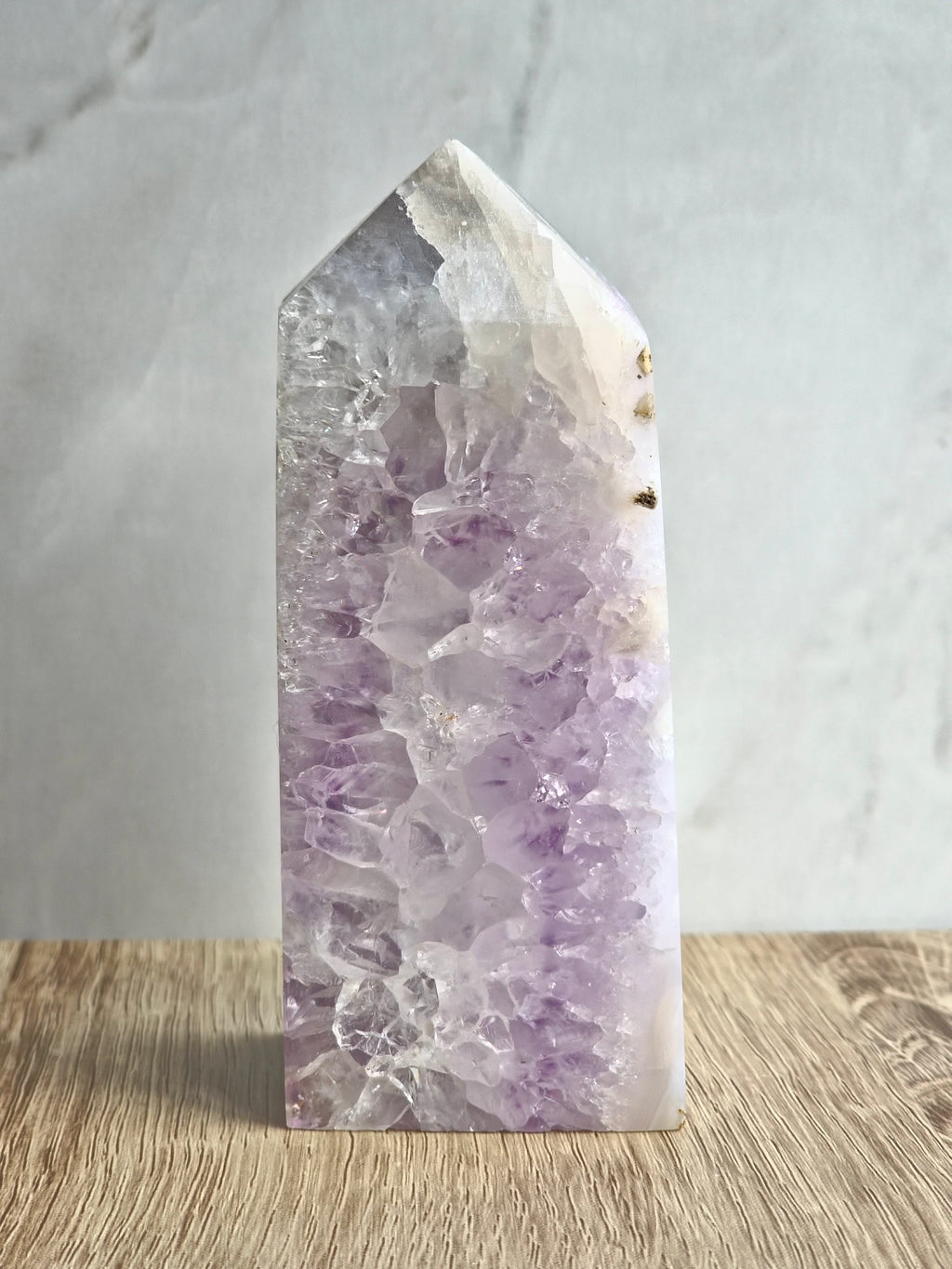 Amethyst and agate towet
