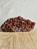 Red cap Amethyst cluster