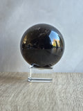 Smoky quartz sphere - b