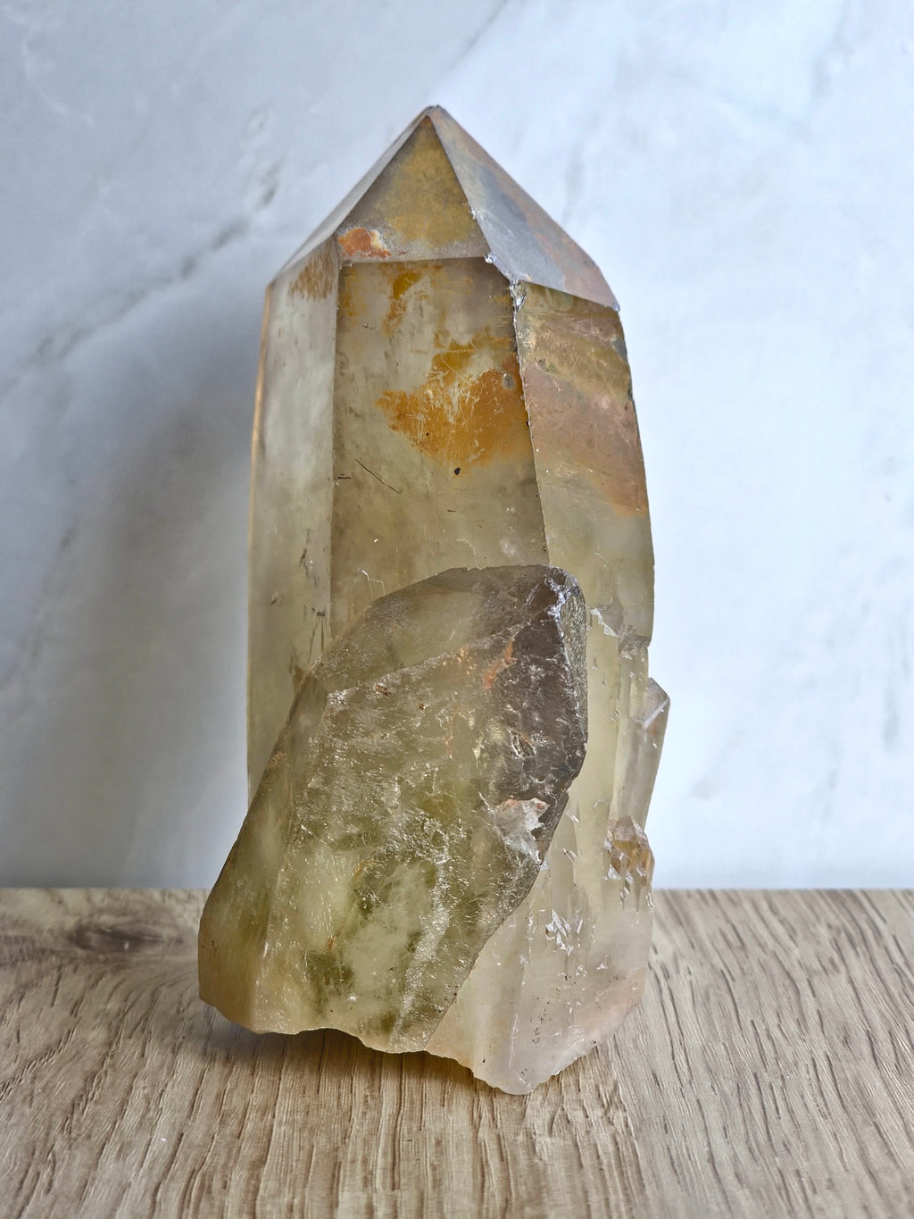 Natural Citrine Raw Tower