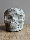 Kiwi Jasper Skull Carving
