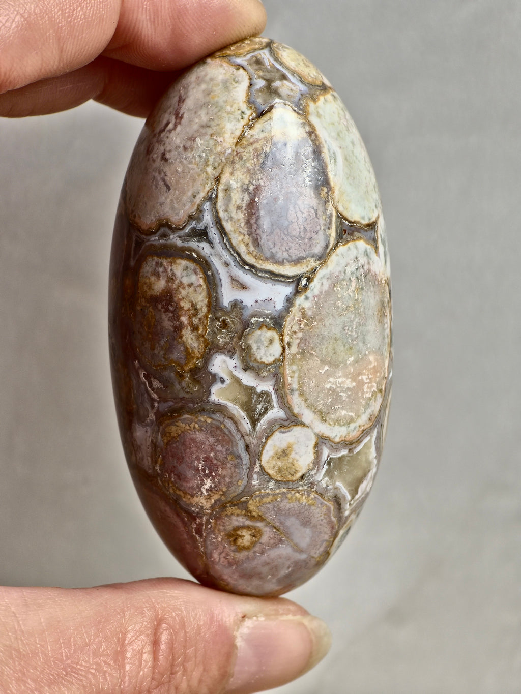 King Cobra (Orbicular) Indian Jasper Shiva Lingham