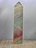 Banded Fluorite Tower — Multicolour Zoning