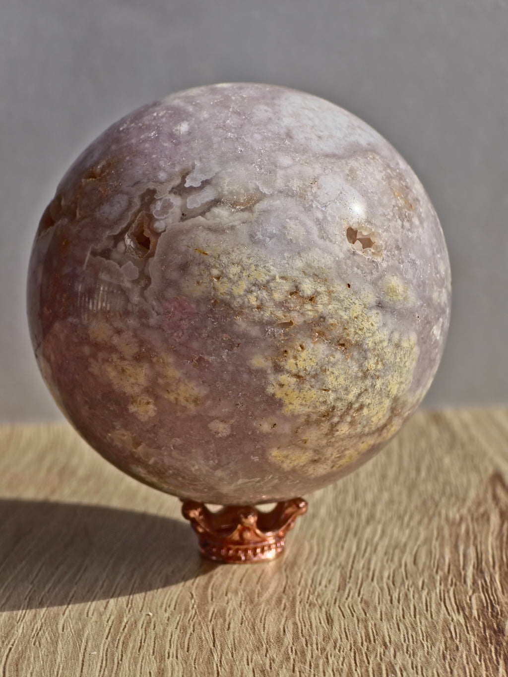 Pink Amethyst Sphere