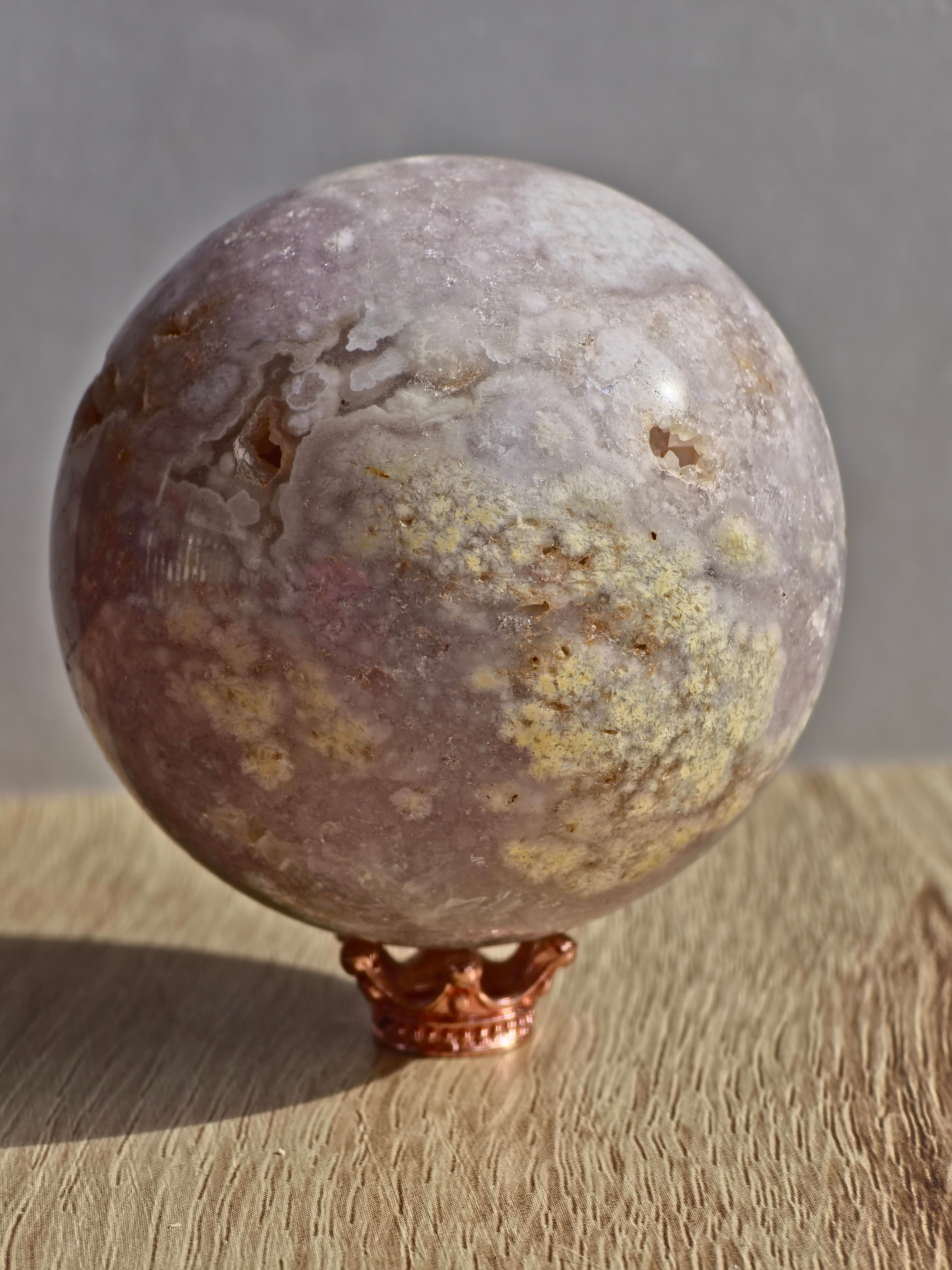 Pink Amethyst Sphere