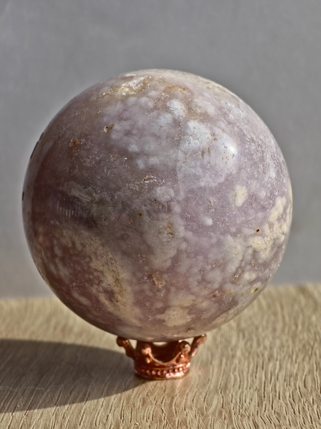 Pink Amethyst Sphere