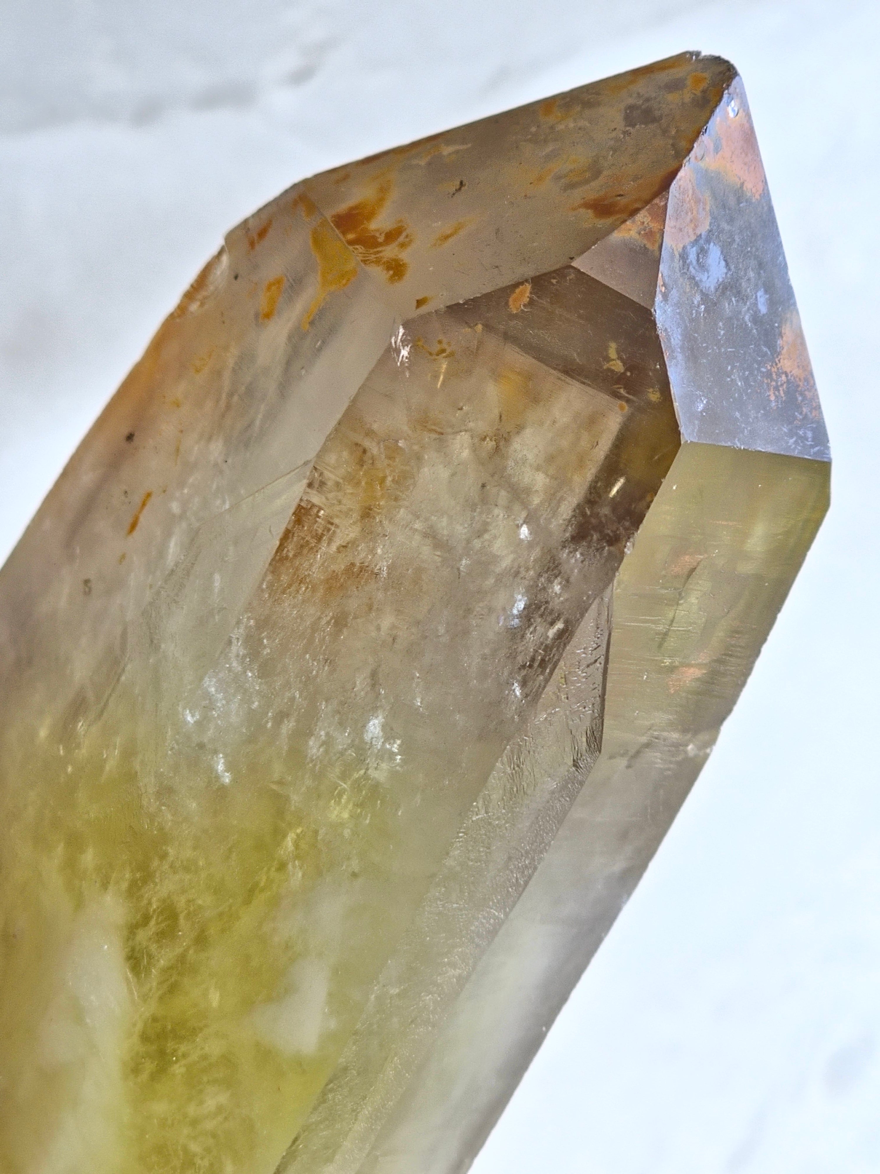 Natural Citrine Raw Tower