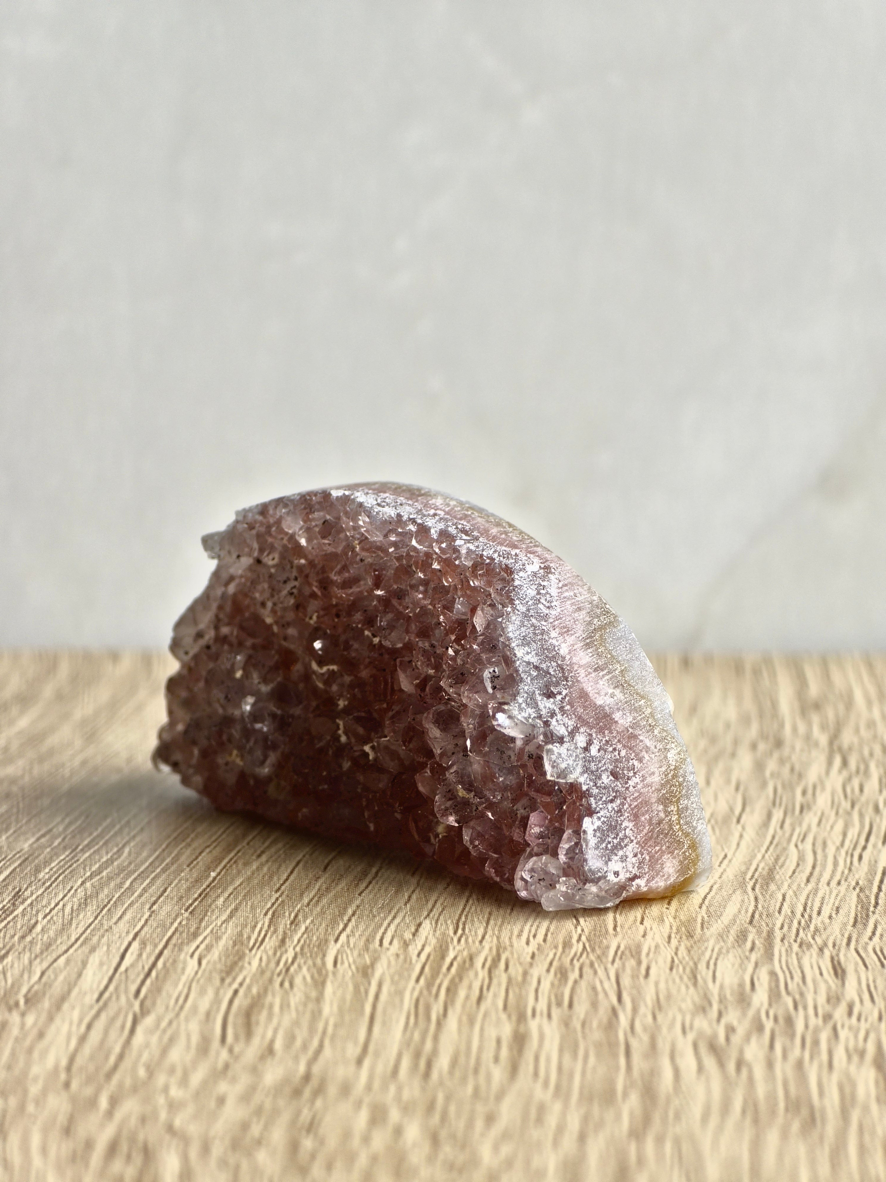 Amethyst half moon