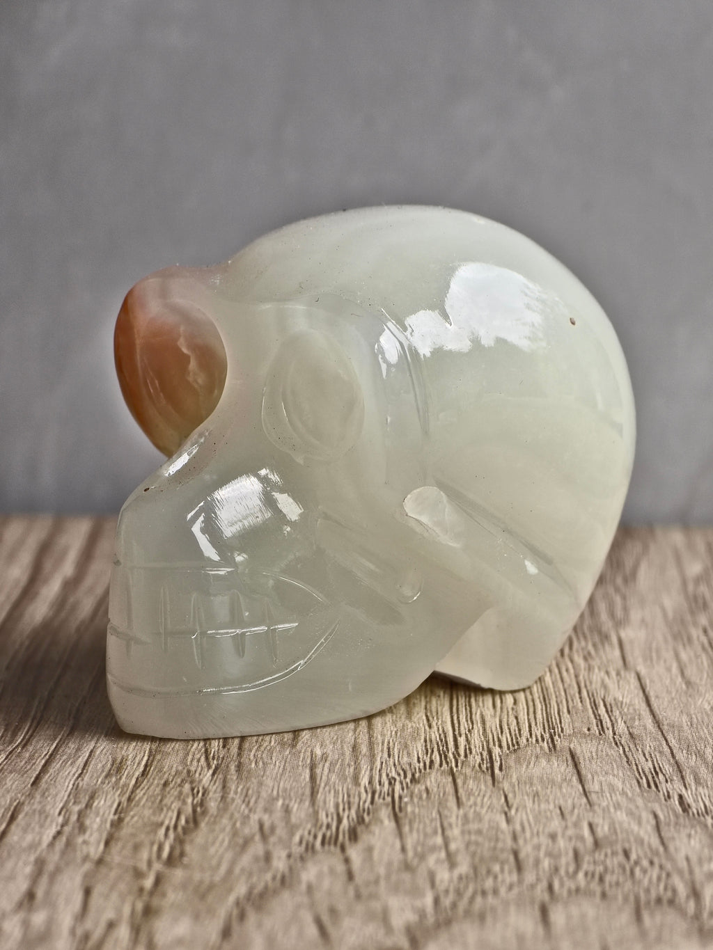 Afghanistan Jade Skull