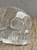 Clear quartz skull - a