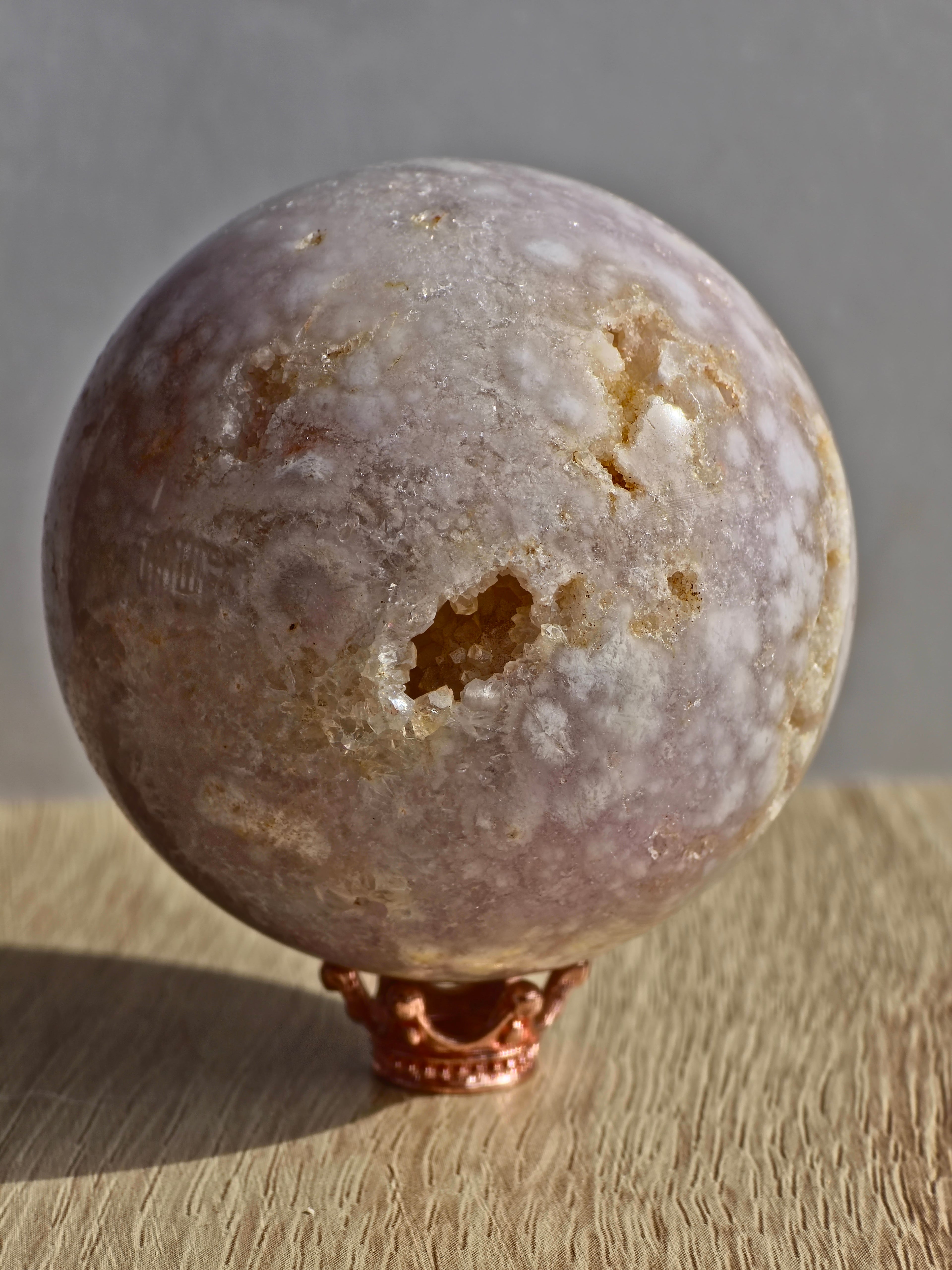 Pink Amethyst Sphere