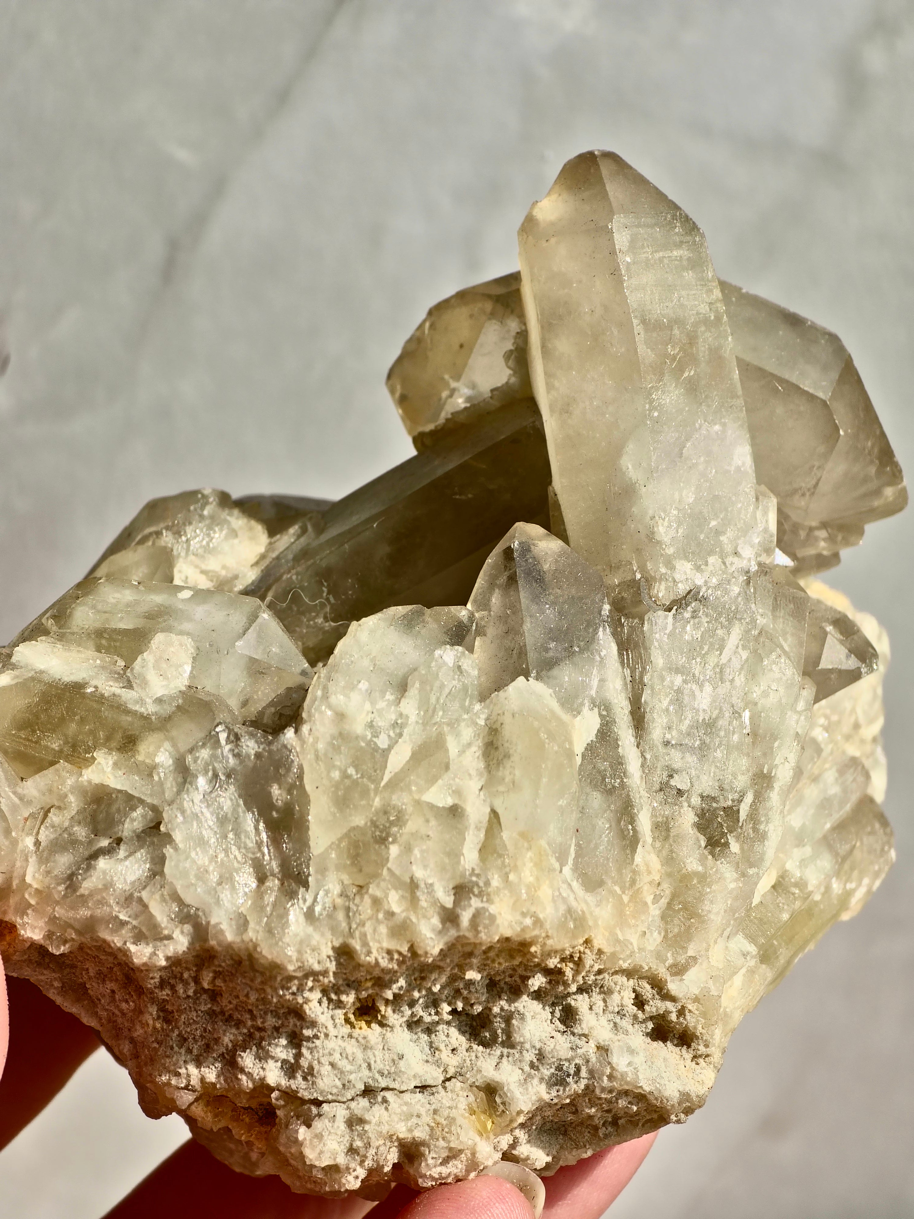 Citrine cluster