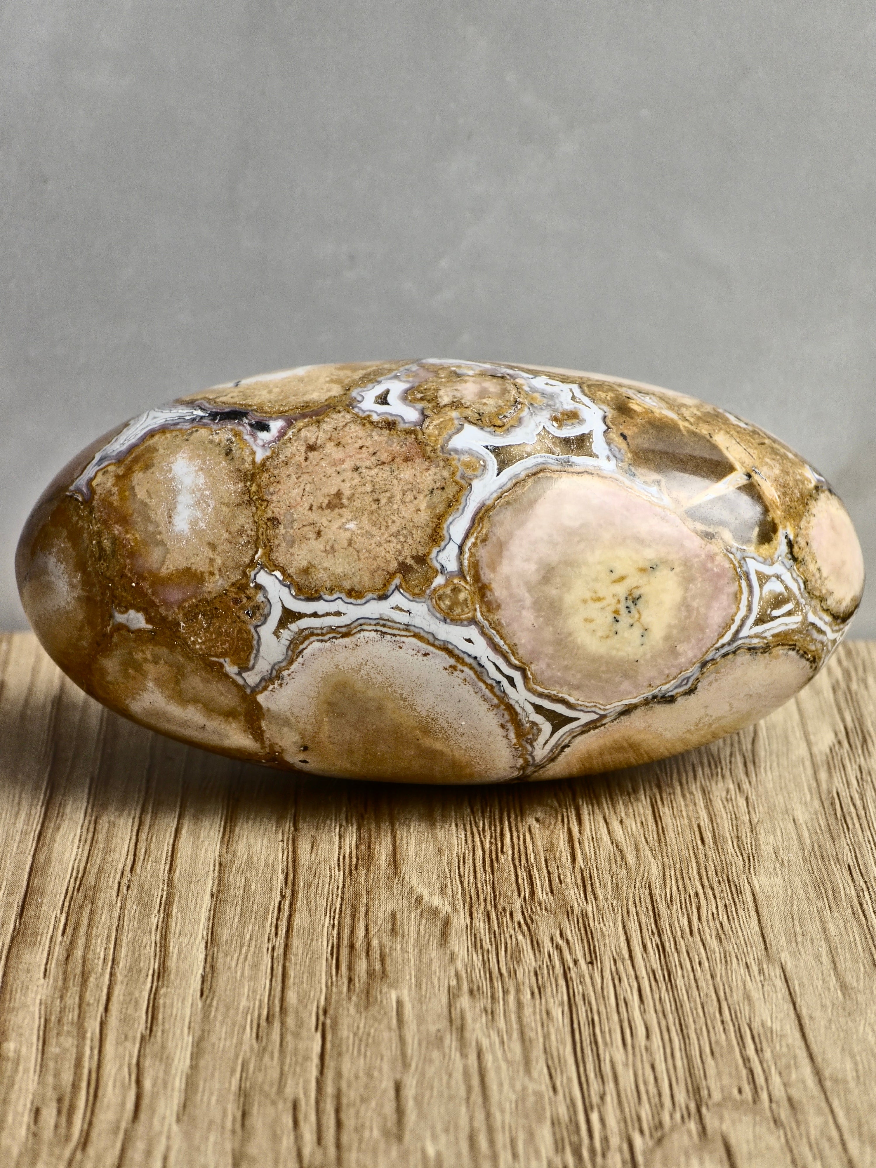 King Cobra (Orbicular) Indian Jasper Shiva Lingham