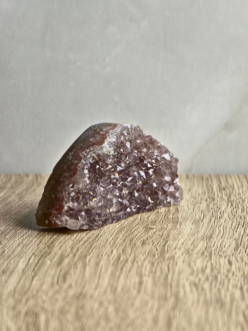 Amethyst half moon