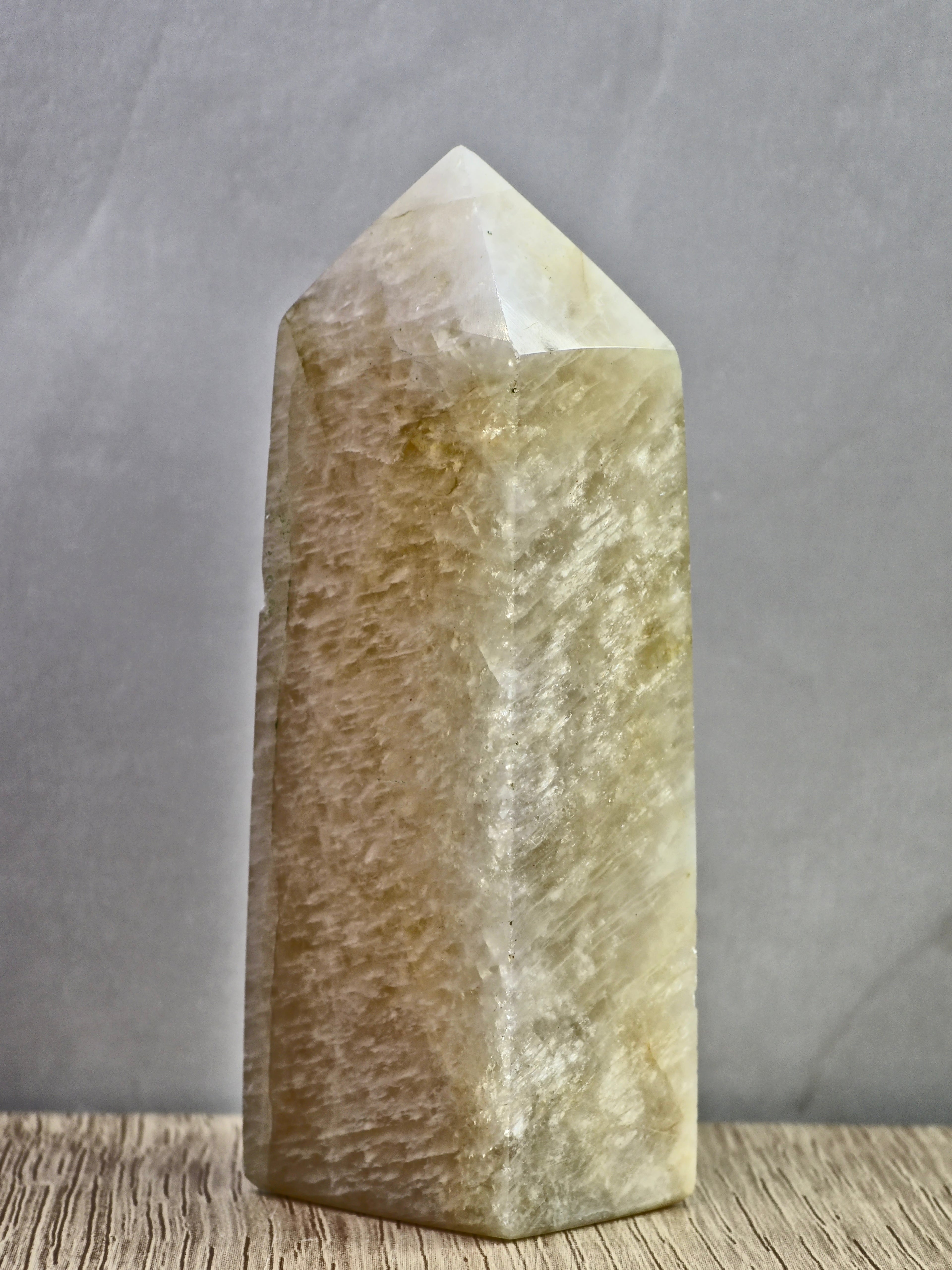 Moonstone Tower — Feldspar with Blue Adularescence