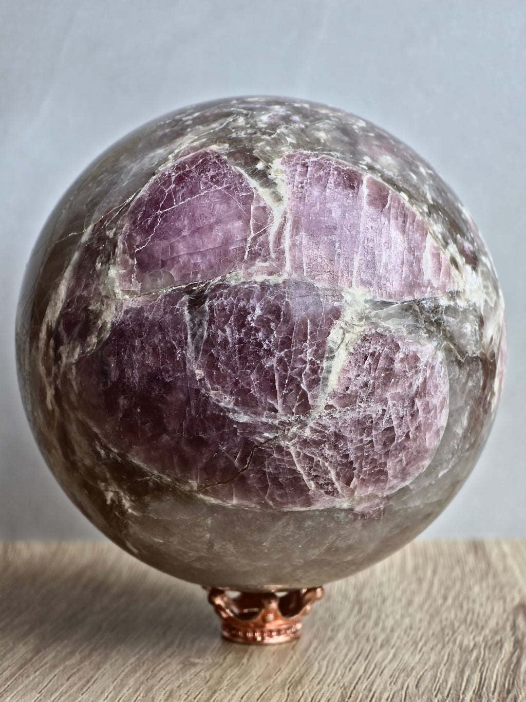 Pink Tourmaline sphere