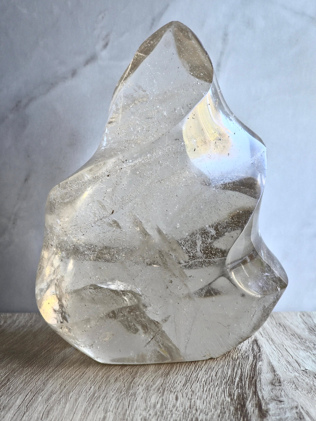 Smoky quartz flame