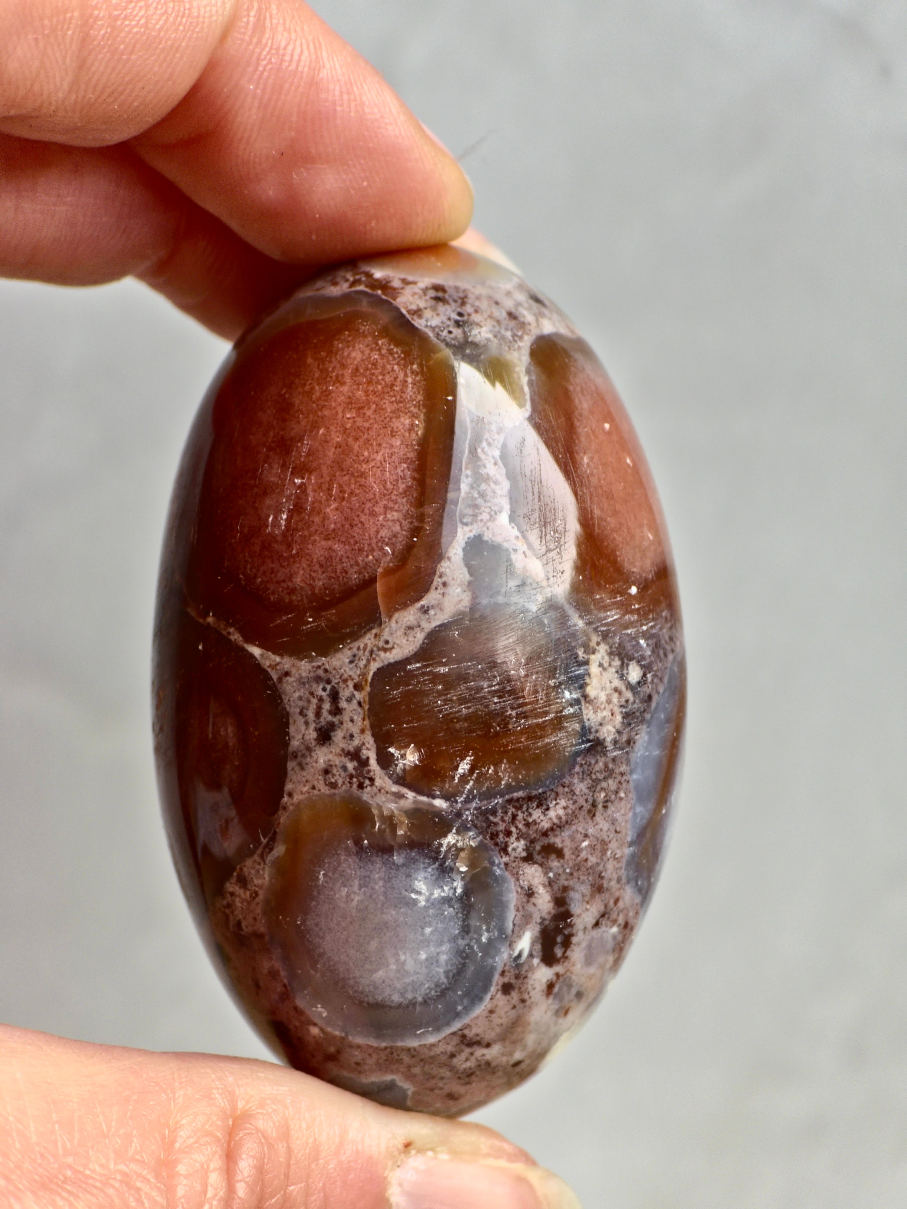 King Cobra (Orbicular) Indian Jasper Shiva Lingham