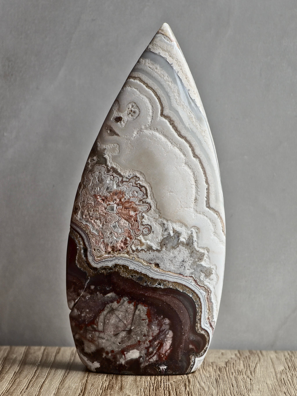 Mexican Lace Agate Flame
