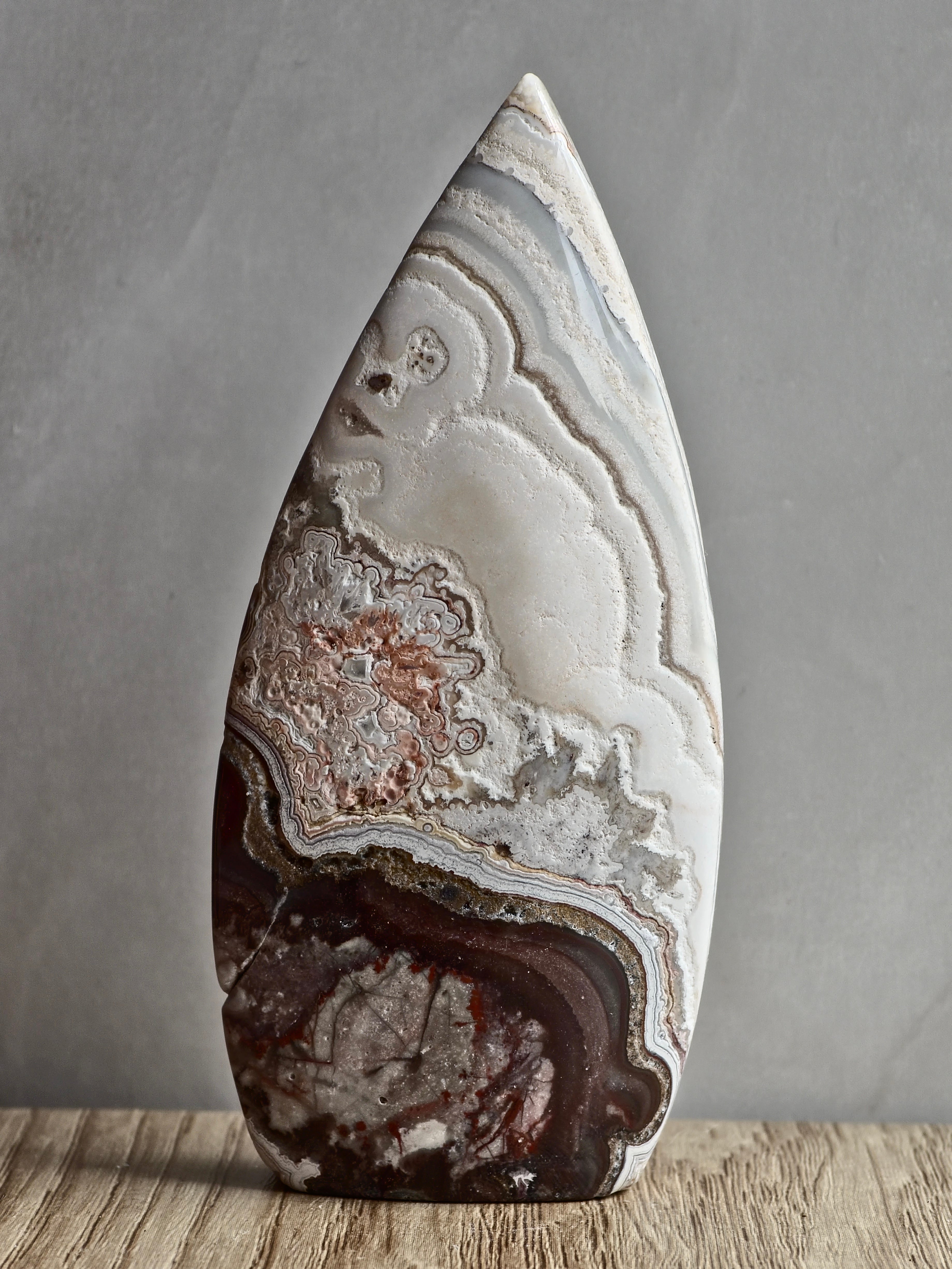 Mexican Lace Agate Flame